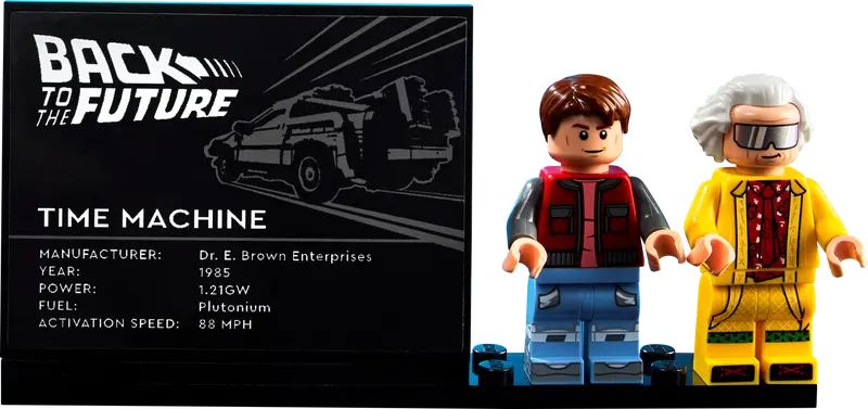 LEGO® Icons Creator Expert - Masina timpului Inapoi in viitor 10300, 1872 piese [4]