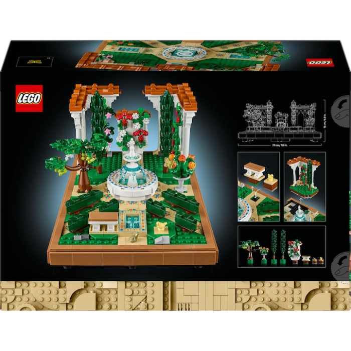 LEGO® Icons - Gradina cu fantana 10359, 1302 piese [2]