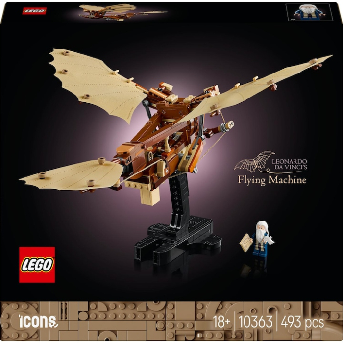 LEGO® Icons - Masina zburatoare a lui Leonardo da Vinci 10363, 493 piese [4]
