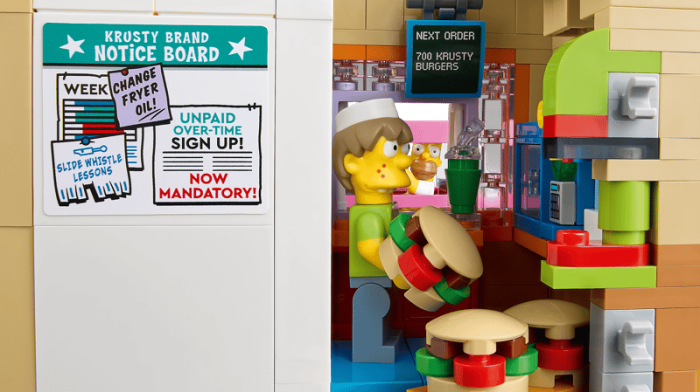 LEGO Icons: The Simpsons - Krusty Burger 10352, 18 ani+, 1635 piese [11]