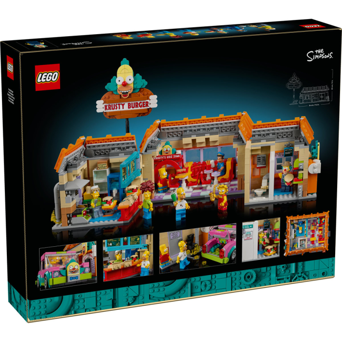 LEGO Icons: The Simpsons - Krusty Burger 10352, 18 ani+, 1635 piese [4]