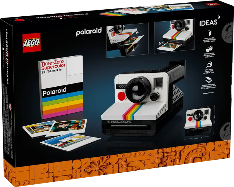 LEGO® IDEAS - Camera Foto Polaroid OneStep SX-70 21345, 516 piese [3]
