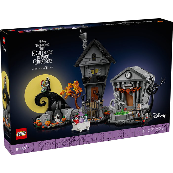 LEGO® Ideas - Cosmar inainte de Craciun de la Tim Burton pe Disney 21351, 2193 piese [1]