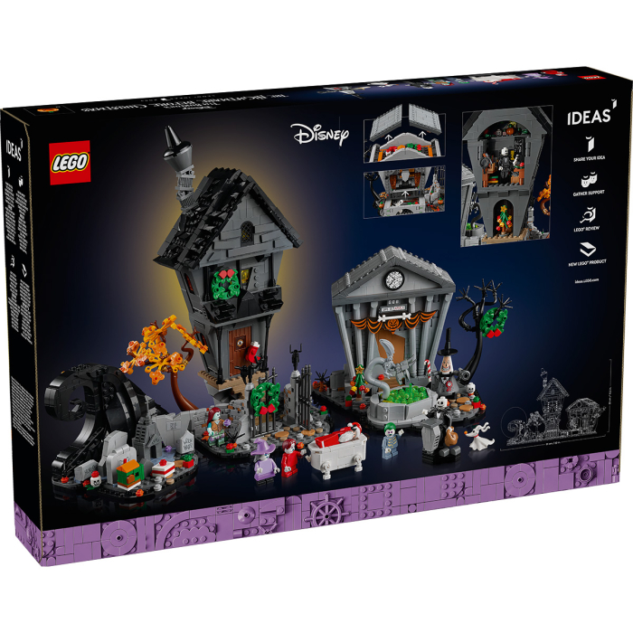 LEGO® Ideas - Cosmar inainte de Craciun de la Tim Burton pe Disney 21351, 2193 piese [2]
