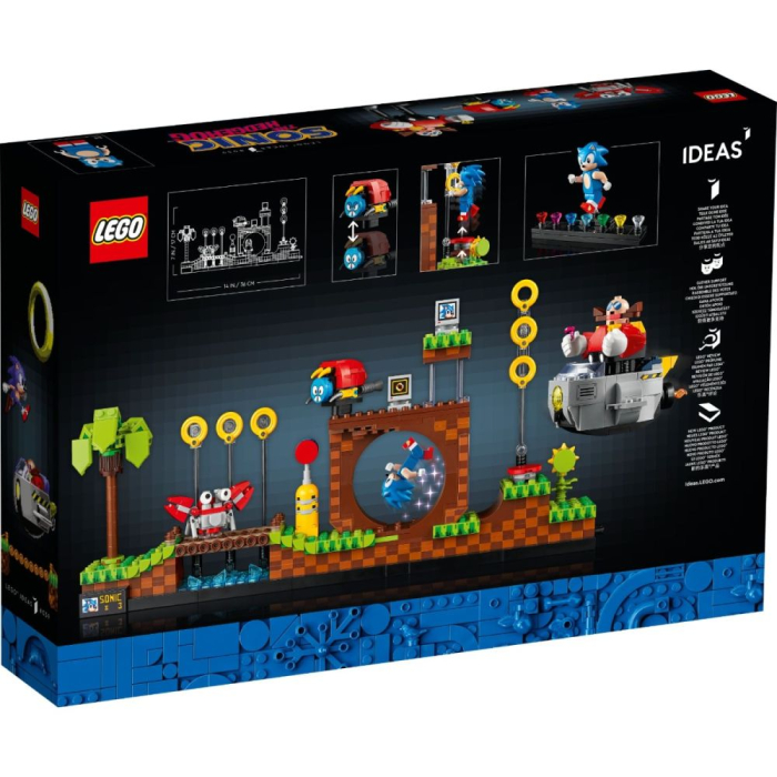 LEGO® Ideas - Sonic the Hedgehog™ - Dealul verde 21331, 1125 piese SECOND HAND [2]