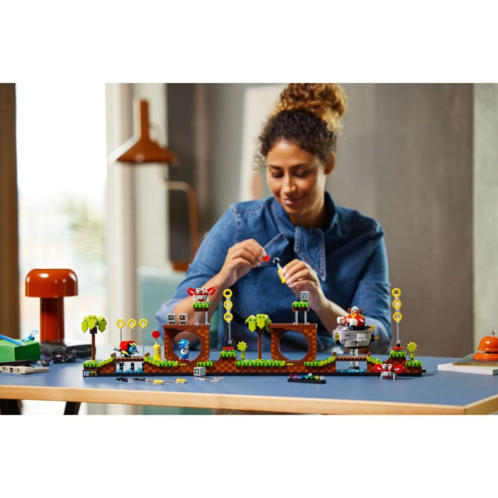 LEGO® Ideas - Sonic the Hedgehog™ - Dealul verde 21331, 1125 piese SECOND HAND [5]