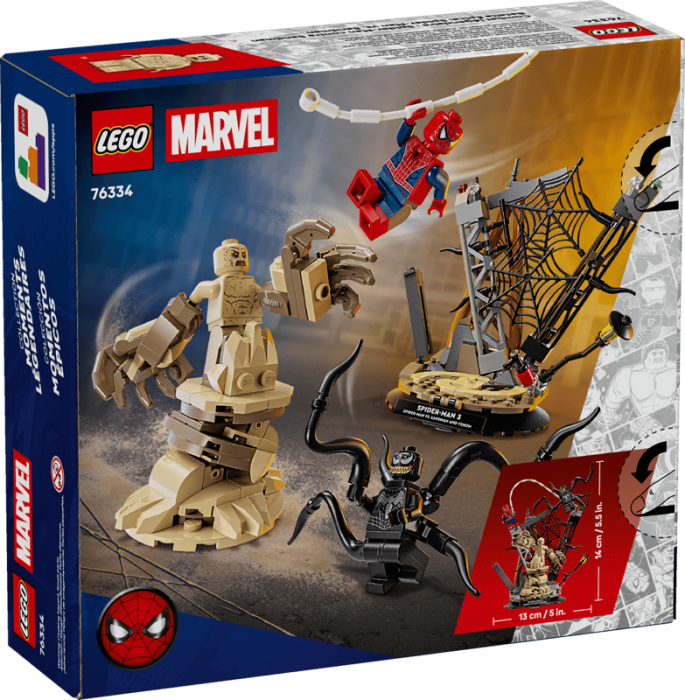 LEGO® Marvel - Batalie memorabila: Omul Paianjen vs Sandman 76334, 201 piese [3]