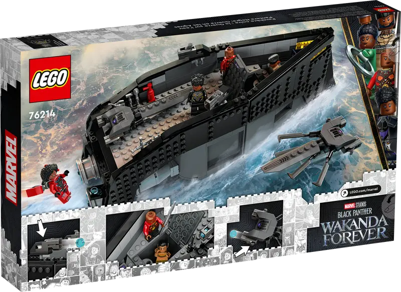 LEGO Marvel - Black Panther: Razboi pe apa 76214, 545 piese [3]