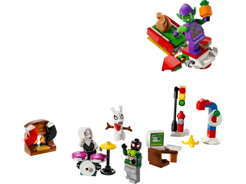 LEGO® Marvel - Calendar de advent Omul Paianjen 76293, 246 piese [3]
