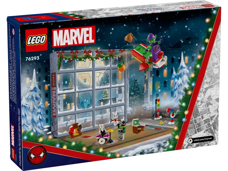 LEGO® Marvel - Calendar de advent Omul Paianjen 76293, 246 piese [2]