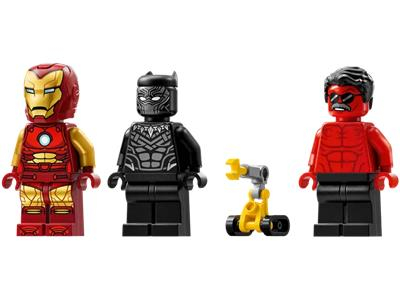 LEGO® Marvel - Masina lui Iron Man si Black Panther vs. Hulk cel rosu, 76310, 295 piese [5]