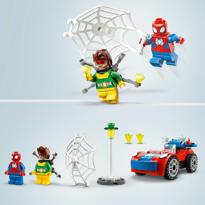 LEGO® Marvel - Masina Omului Paianjen si Doc Ock 10789, 48 piese [4]