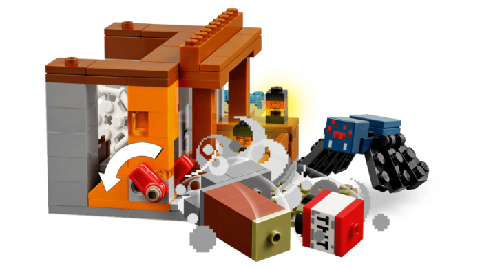 LEGO® Minecraft™ - Expeditia de minerit cu Tatu 21269, 247 piese [4]