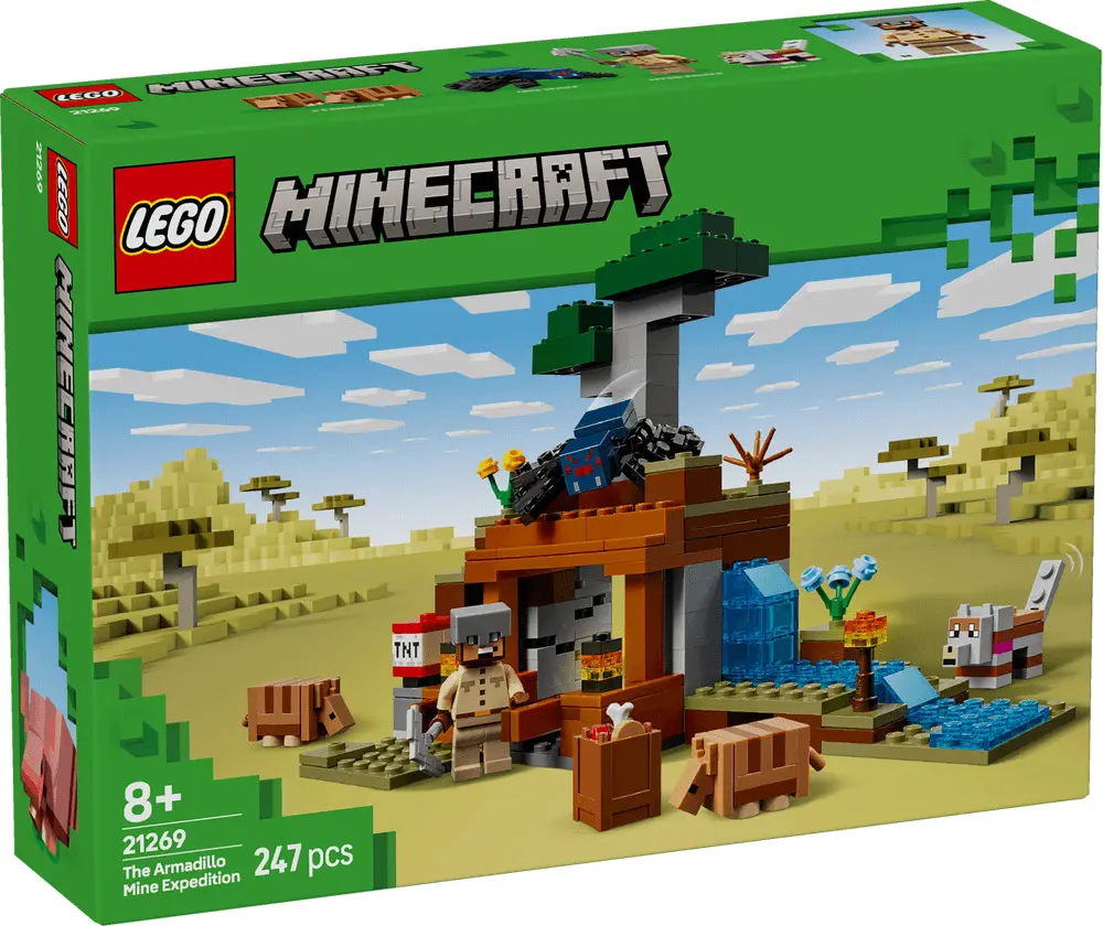 LEGO® Minecraft™ - Expeditia de minerit cu Tatu 21269, 247 piese [6]