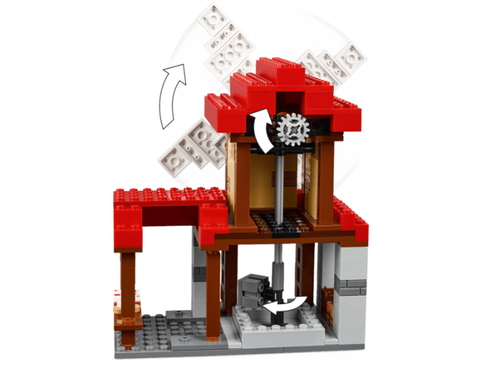 LEGO Minecraft - Ferma cu mori de vant 21262, 462 piese [4]