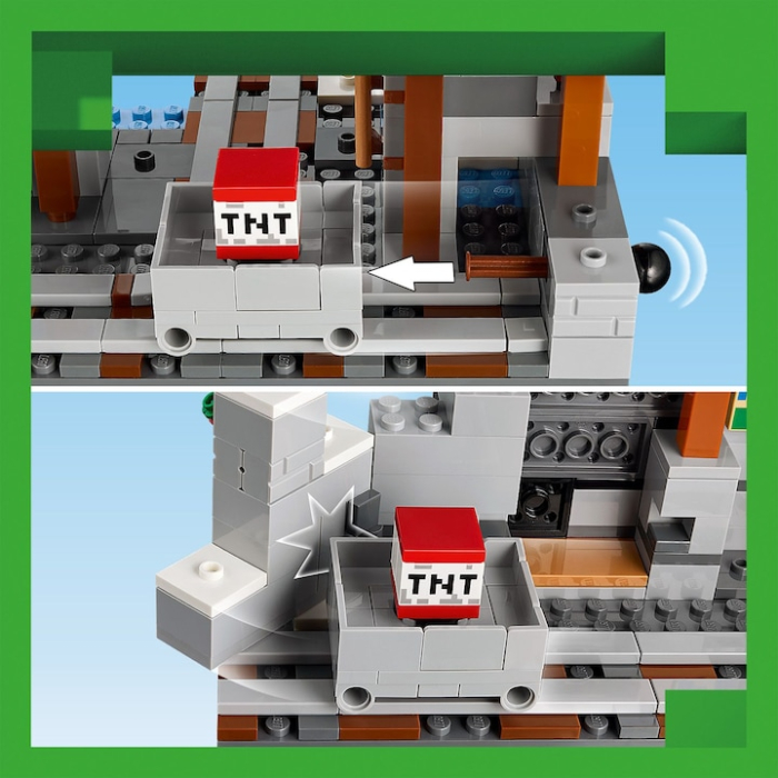 LEGO® Minecraft® - Mina Tarnacop 21277, 530 piese [4]