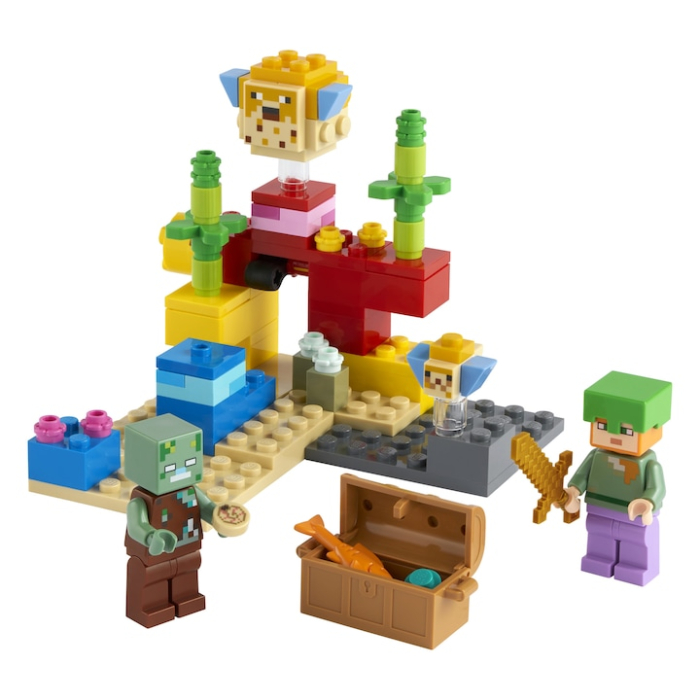 LEGO Minecraft - Reciful de corali 21164, 92 piese [2]