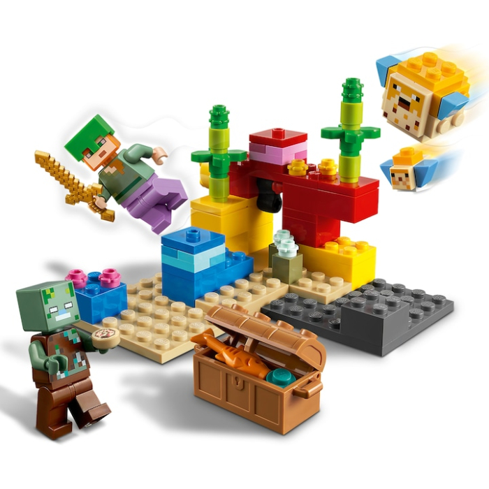 LEGO Minecraft - Reciful de corali 21164, 92 piese [4]