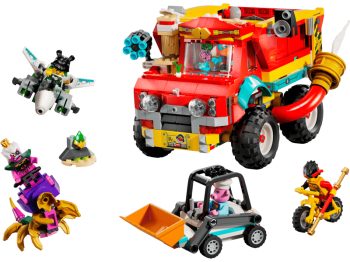 LEGO Monkie Kid - Camionul electric al echipei lui Monkie Kid 80055, 712 piese [2]