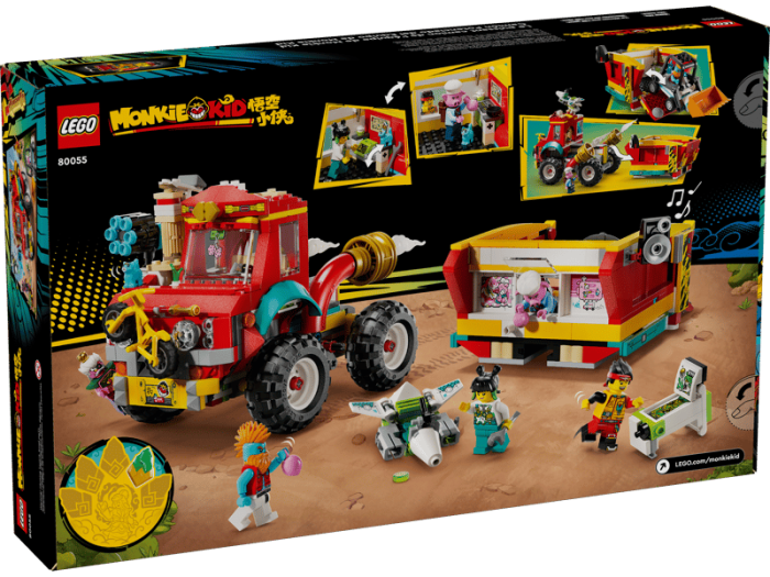LEGO Monkie Kid - Camionul electric al echipei lui Monkie Kid 80055, 712 piese [4]