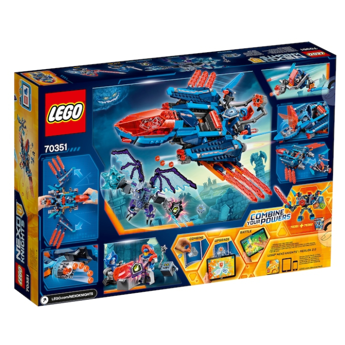 LEGO® NEXO KNIGHTS™ Avionul Falcon Blaster al lui Clay 70351 [2]