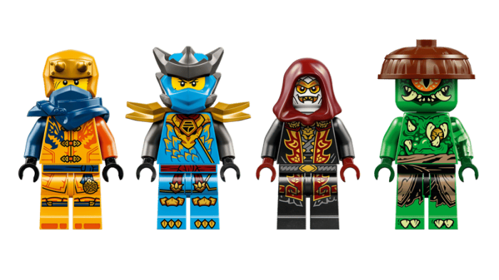 LEGO NINJAGO - Batalia dragonului ninja Riyu 71855, 347 piese [4]