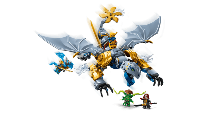 LEGO NINJAGO - Batalia dragonului ninja Riyu 71855, 347 piese [5]