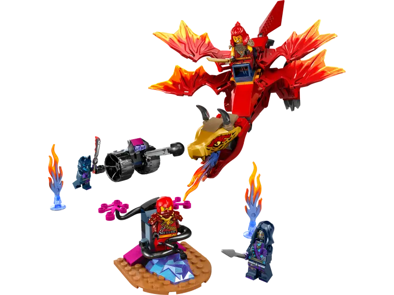 LEGO® Ninjago - Batalia Dragonului-Sursa al lui Kai, 71815, 120 piese [2]