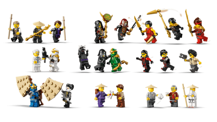 LEGO® NINJAGO®  - Cea de-a 15-a aniversare a Orașului vechi 71861, 4851 piese [4]