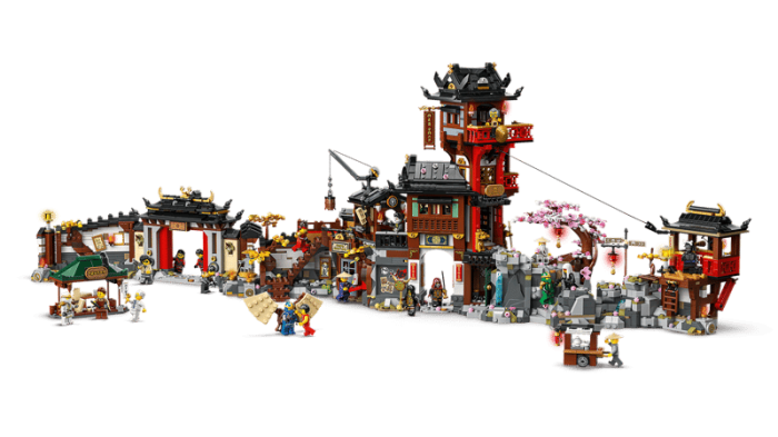 LEGO® NINJAGO®  - Cea de-a 15-a aniversare a Orașului vechi 71861, 4851 piese [3]