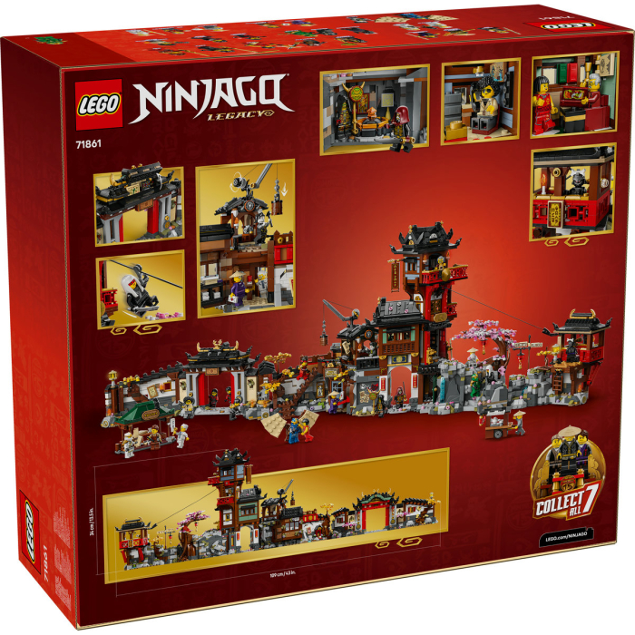 LEGO® NINJAGO®  - Cea de-a 15-a aniversare a Orașului vechi 71861, 4851 piese [2]