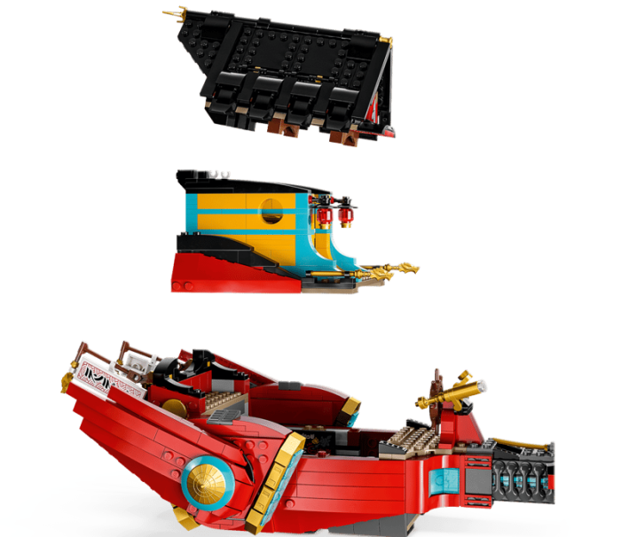 LEGO® Ninjago - Destiny's Bounty - Cursa contra timp 71797, 1739 piese [4]