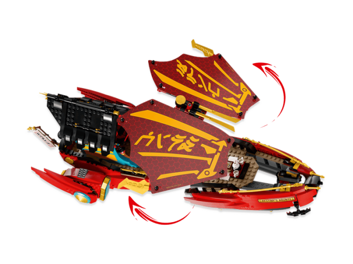 LEGO® Ninjago - Destiny's Bounty - Cursa contra timp 71797, 1739 piese [8]