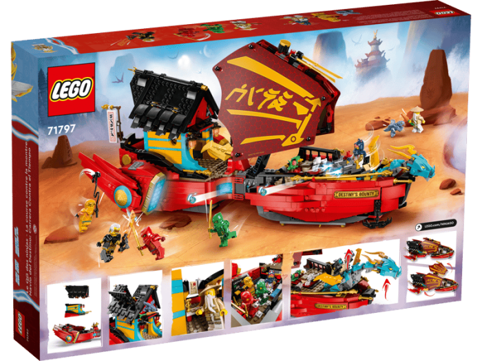 LEGO® Ninjago - Destiny's Bounty - Cursa contra timp 71797, 1739 piese [10]