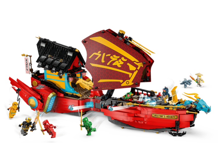 LEGO® Ninjago - Destiny's Bounty - Cursa contra timp 71797, 1739 piese [3]