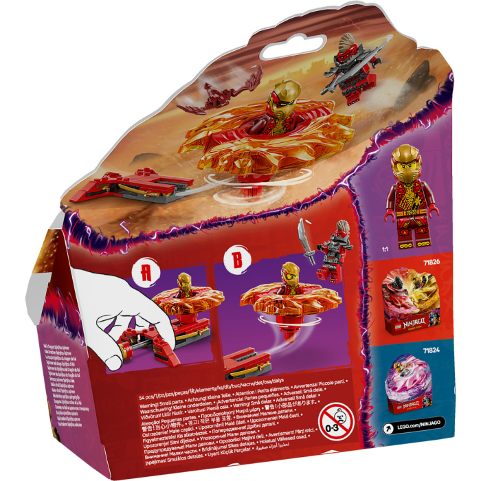 LEGO® Ninjago - Dragonul Spinjitzu rotitor al lui Kai 71823, 54 piese [2]