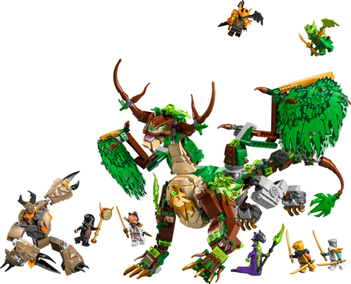 LEGO® Ninjago - Dragonul Vietii 71859, 1050 piese [5]