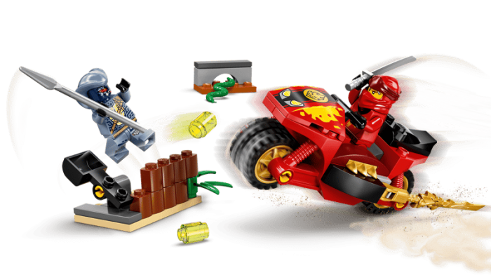 LEGO NINJAGO - Legacy Motocicleta Blade a lui Kai 71734, 54 piese [3]