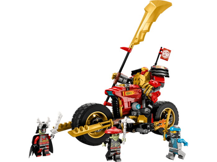 LEGO® Ninjago™ - Motocicleta robot EVO a lui Kai 71783, 312 piese [3]