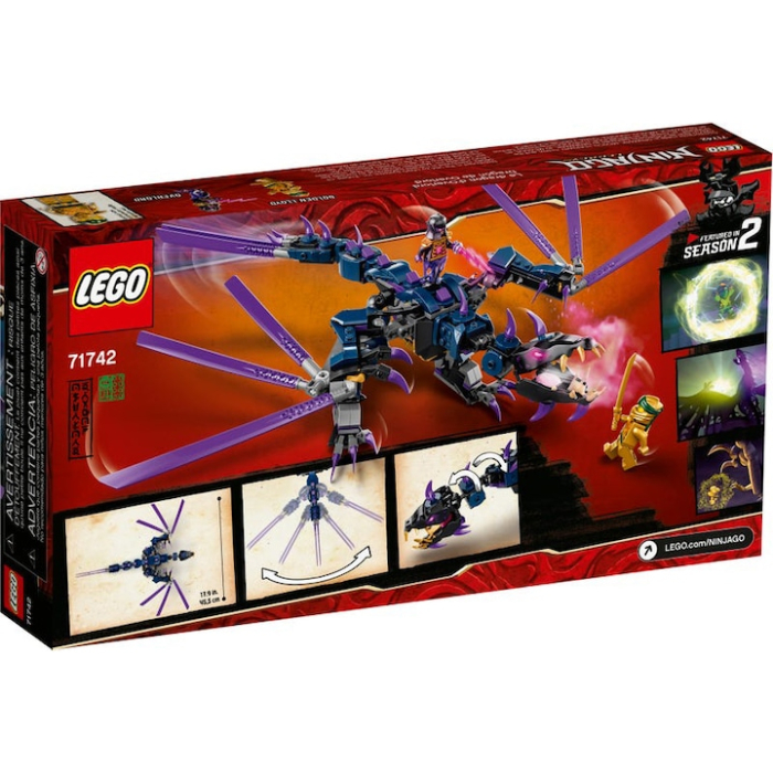 LEGO NINJAGO - Overloard Dragon 71742, 372 piese SECOND HAND [7]