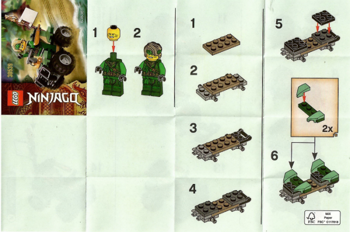 LEGO Ninjago - Quadul lui Lloyd 30539, 39 piese [3]