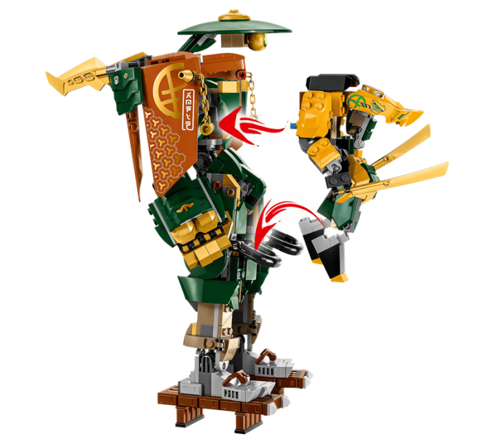 LEGO® Ninjago - Robotii din echipa ninja a lui Lloyd si Arin 71794, 764 piese [3]