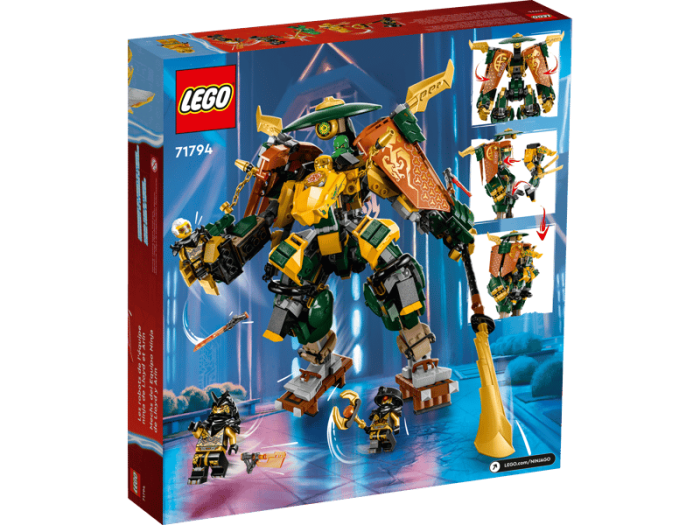 LEGO® Ninjago - Robotii din echipa ninja a lui Lloyd si Arin 71794, 764 piese [5]