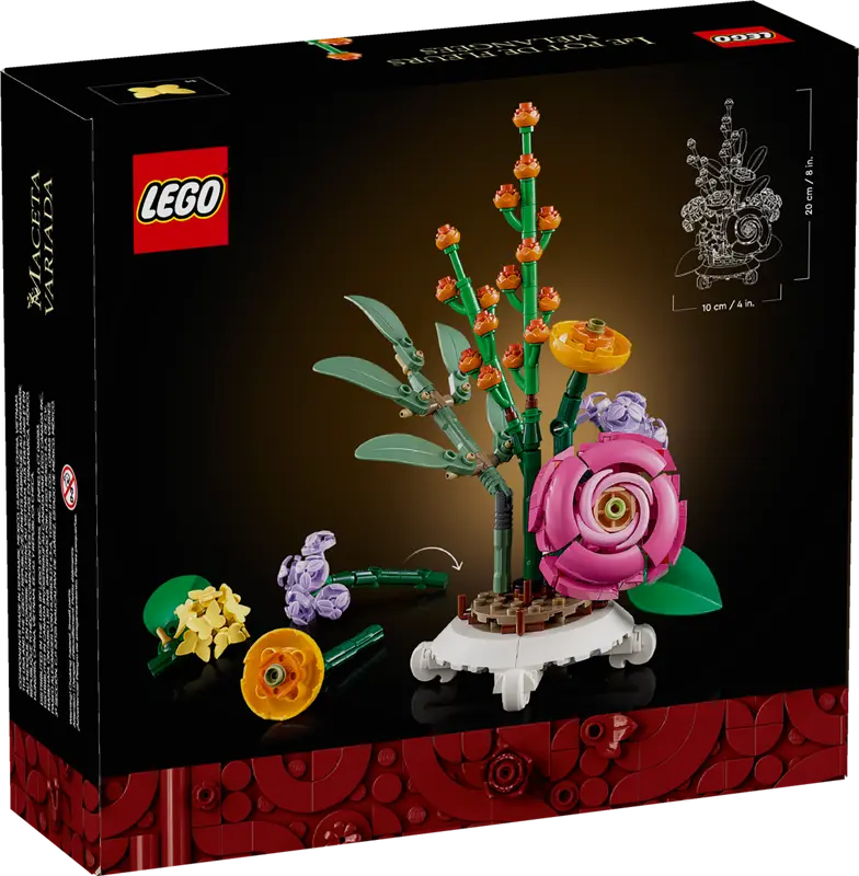 LEGO (R) Botanicals - Ghiveci de flori combinate40762, 253 piese [4]