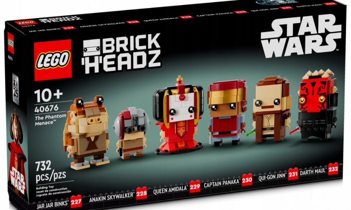 LEGO (R) Star Wars BrickHeadz - Amenintarea Fantomei 40676, 732 piese [1]