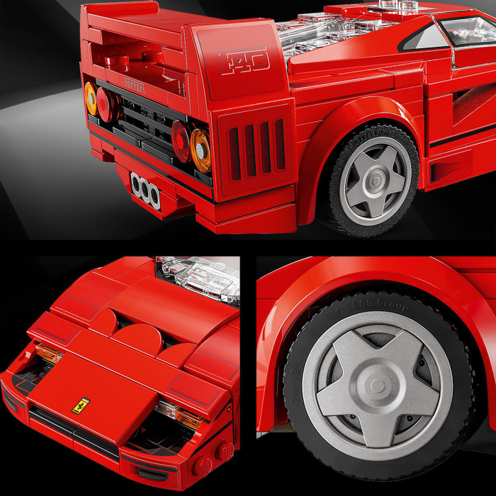 LEGO® Speed Champions - Supermasina Ferrari F40 76934, 318 piese [3]