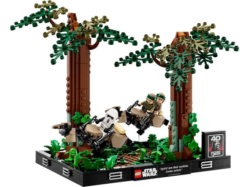LEGO® Star Wars™ - Diorama Urmarire cu speederul pe Endor™ 75353, 608 piese [6]