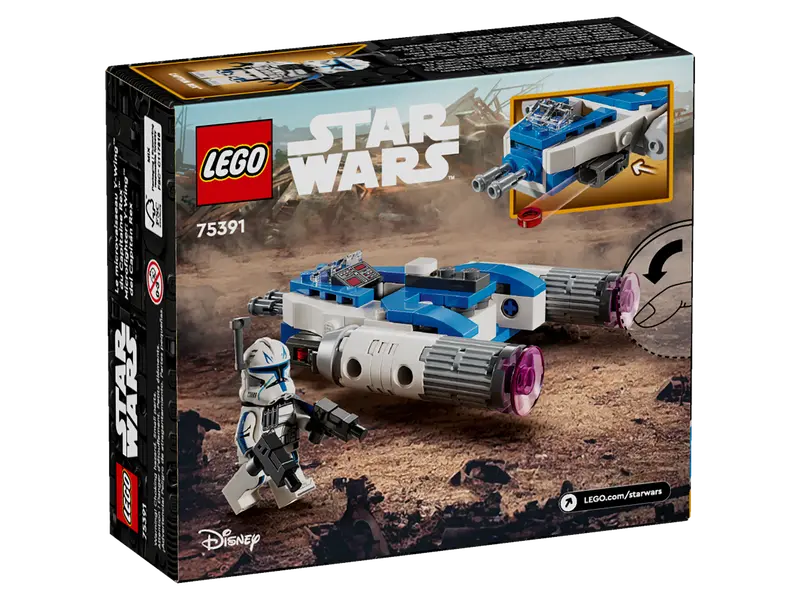 LEGO® Star Wars™ - Micronava de lupta Y-Wing™ a Capitanului Rex 75391, 99 piese [2]