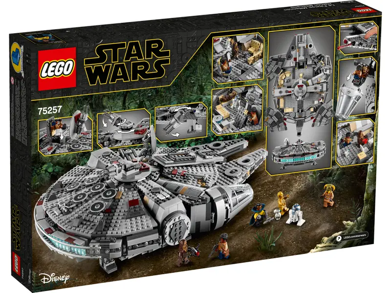 LEGO® Star Wars - Millennium Falcon 75257, 1353 piese [9]