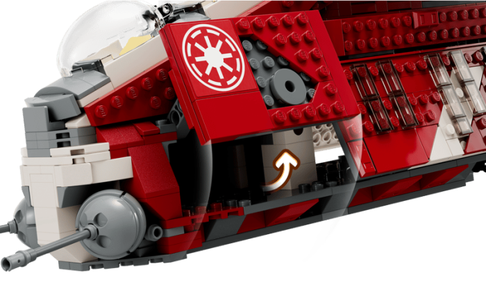 LEGO® Star Wars - Nava de lupta a gardienilor de pe Coruscant 75354, 1083 piese [5]